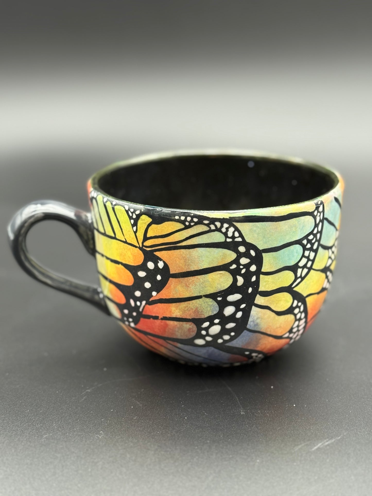 Butterfly Soup Mug - Earthenware