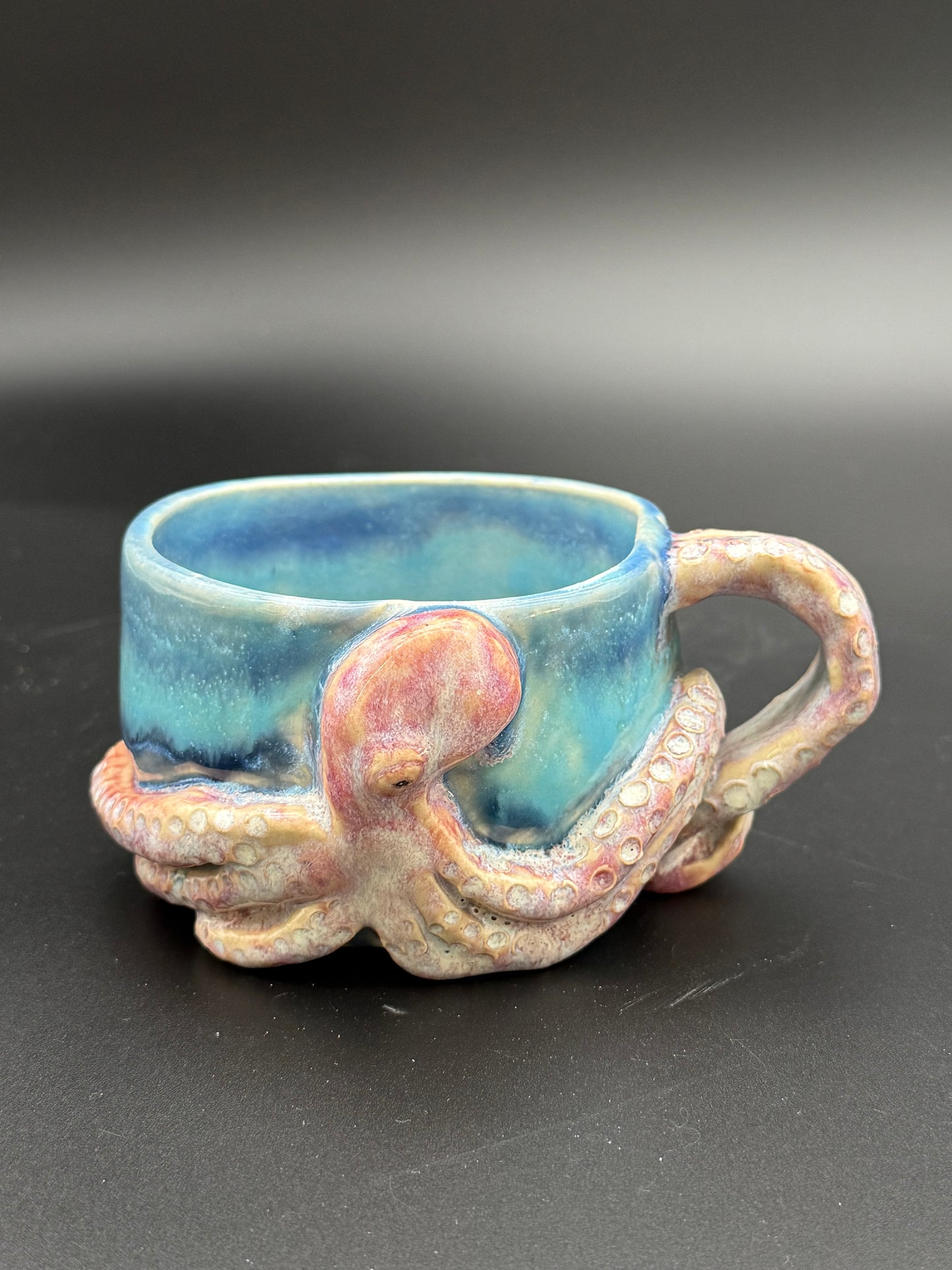 Hand Sculpted Octopus Mug