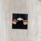 I Love Moo Cow Stud Earrings