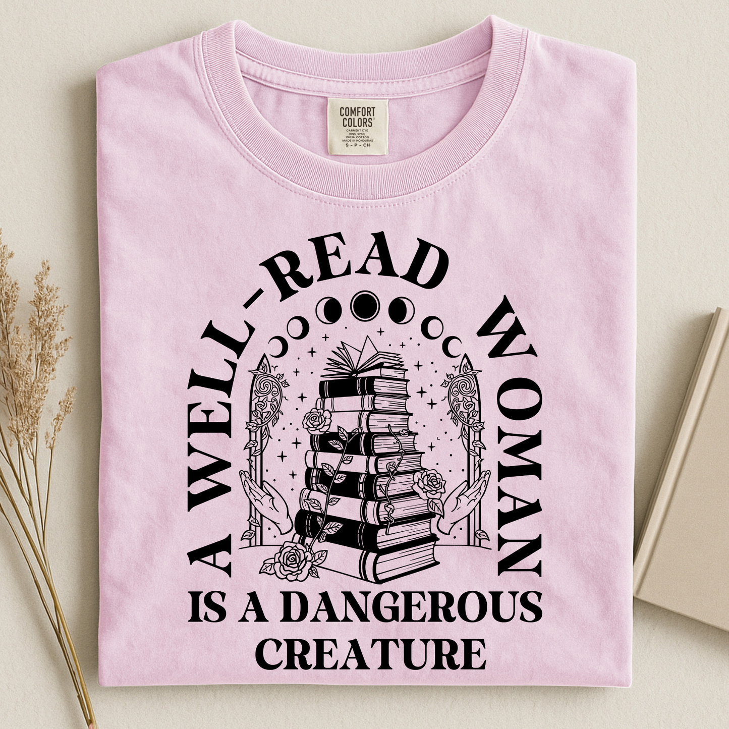 A Well Read Woman - Book Stack