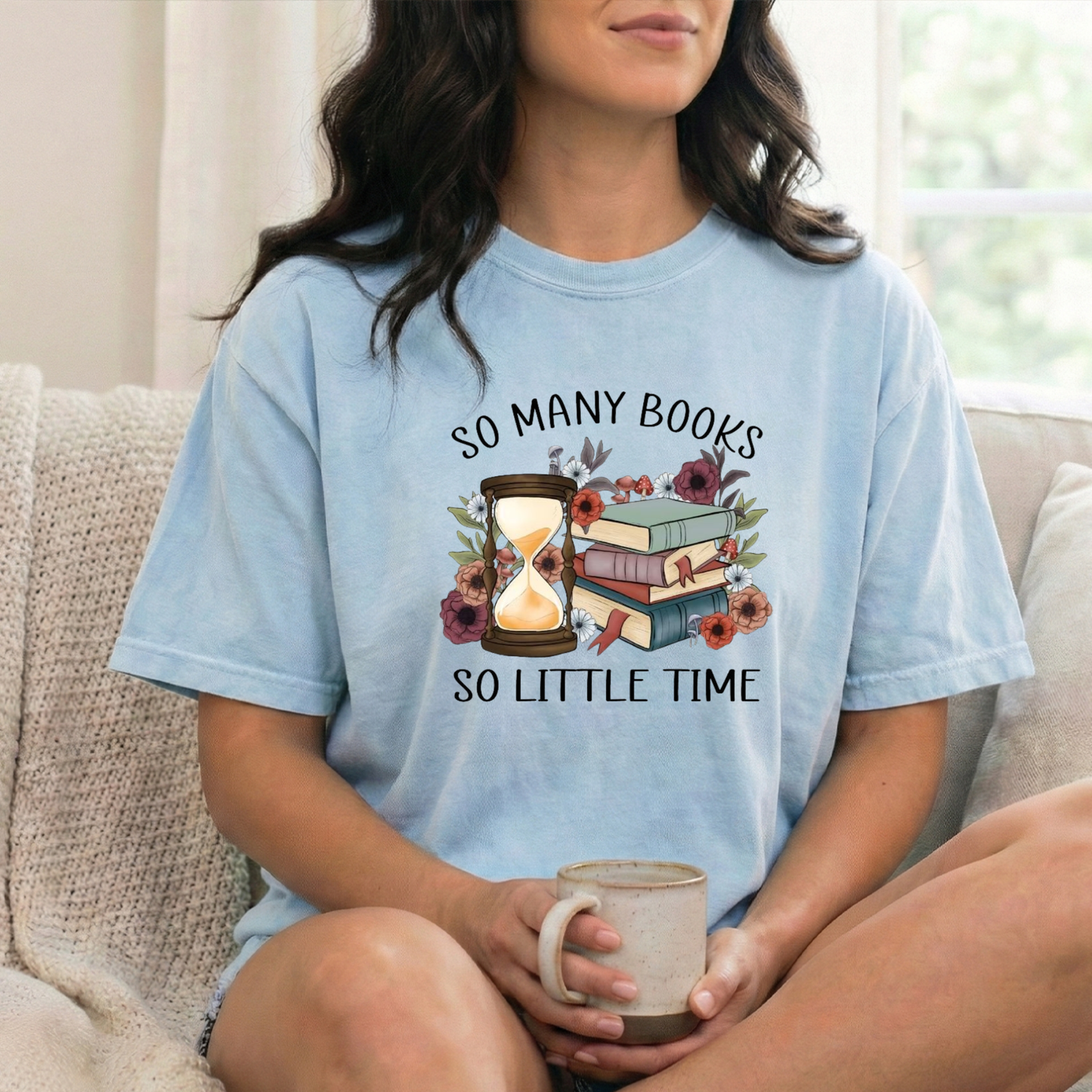 So Many Books So Little Time - Hourglass