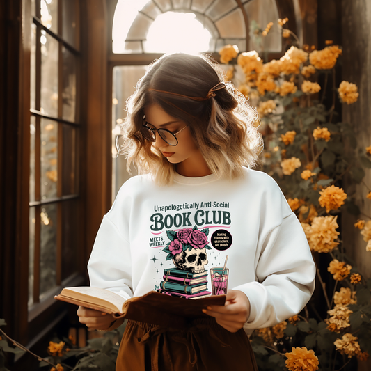 Unapologetically Anti-Social Book Club - Dark