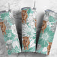 Highland Cow and Daisy Tumbler