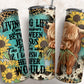 Living Life Between Jesus Take the Wheel and I Wish a Heifer Would - Funny Western Tumbler