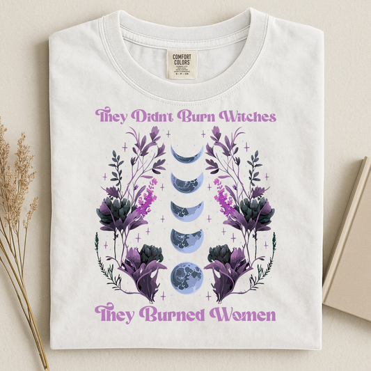 They Didn't Burn Witches - Purple Crescent Moon