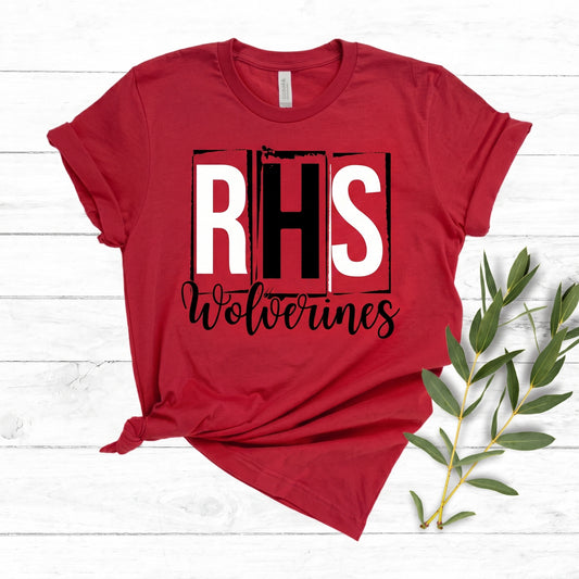 Riverton RHS Wolverines Box Design