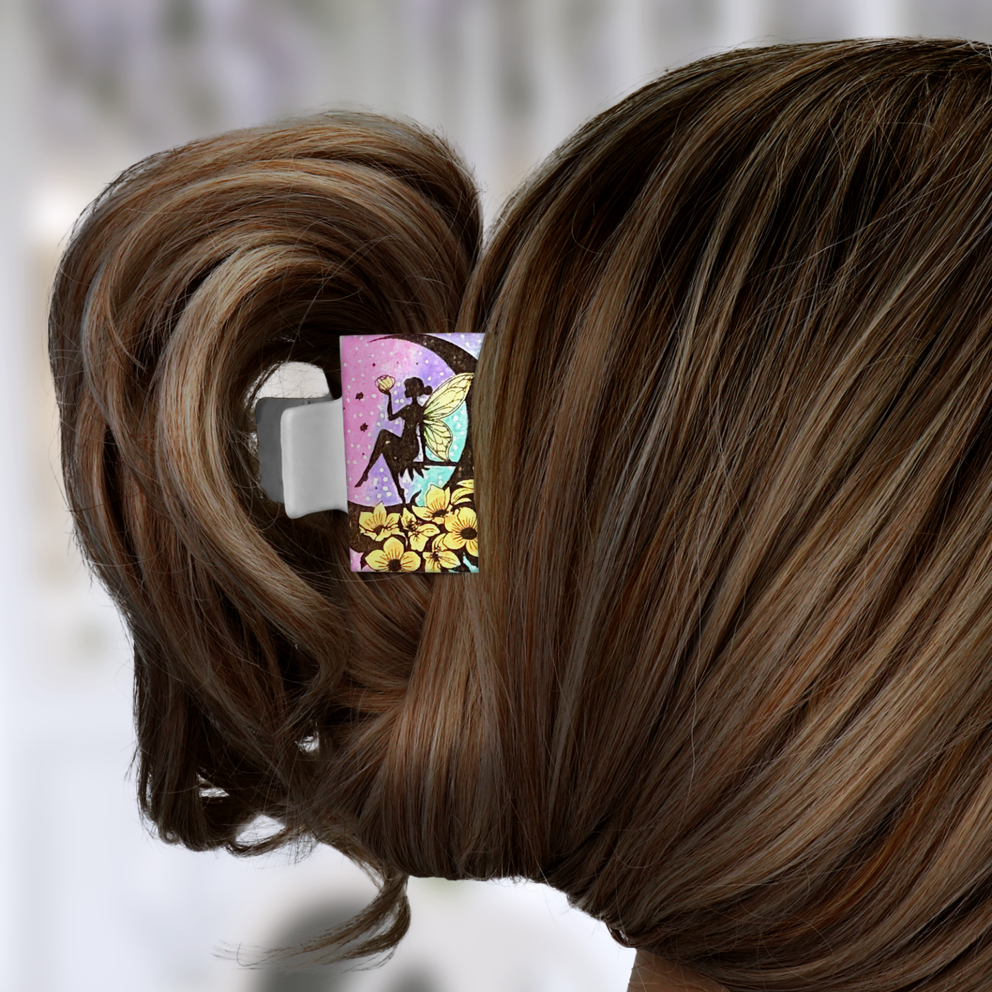 Night Fairy Hair Clip - 2"