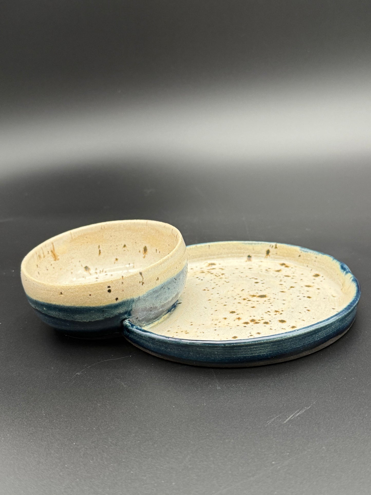 Stormy River Soup and Sandwich Plate