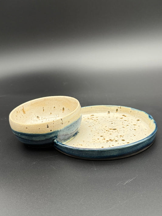 Stormy River Soup and Sandwich Plate