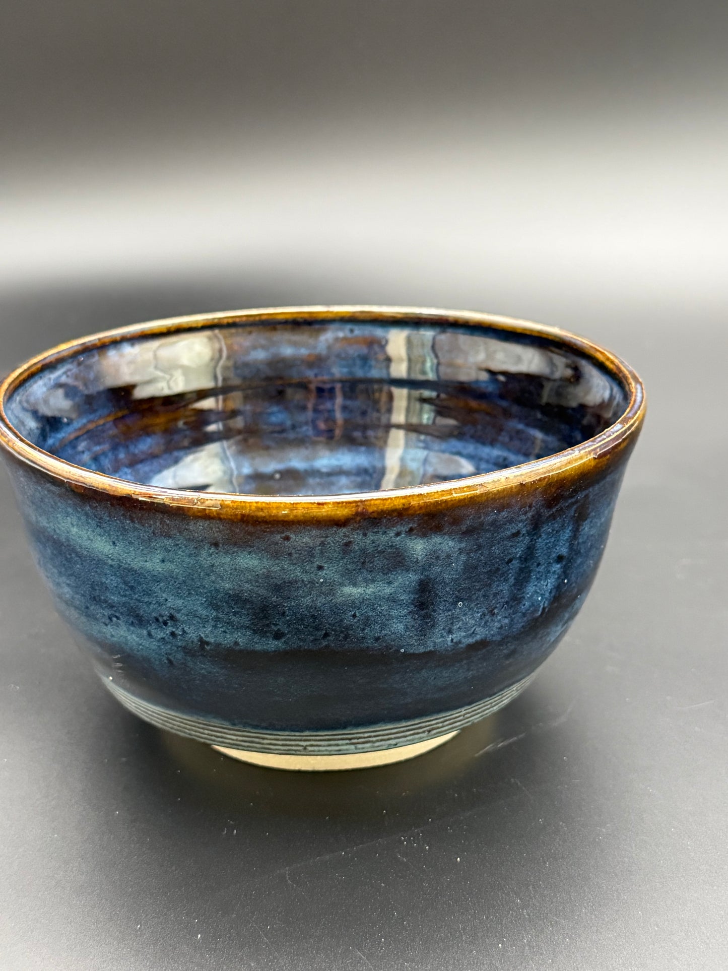 Obsidian Blue Bowl