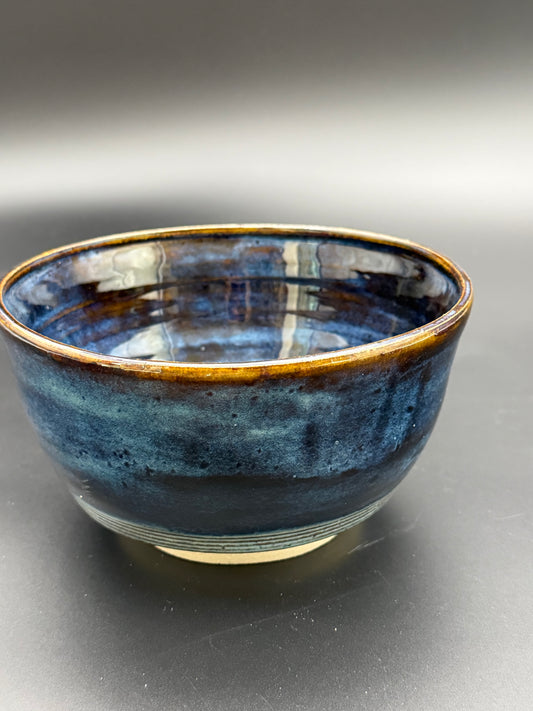 Obsidian Blue Bowl