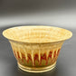 Brown Fluted Bowl