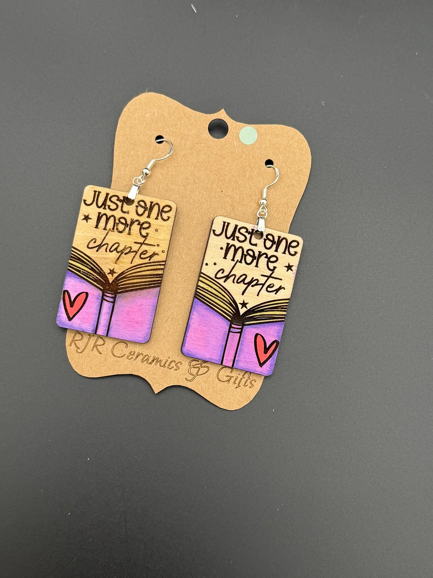 Just One More Chapter Earrings