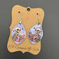 Starry Night Skeleton Reader Earrings