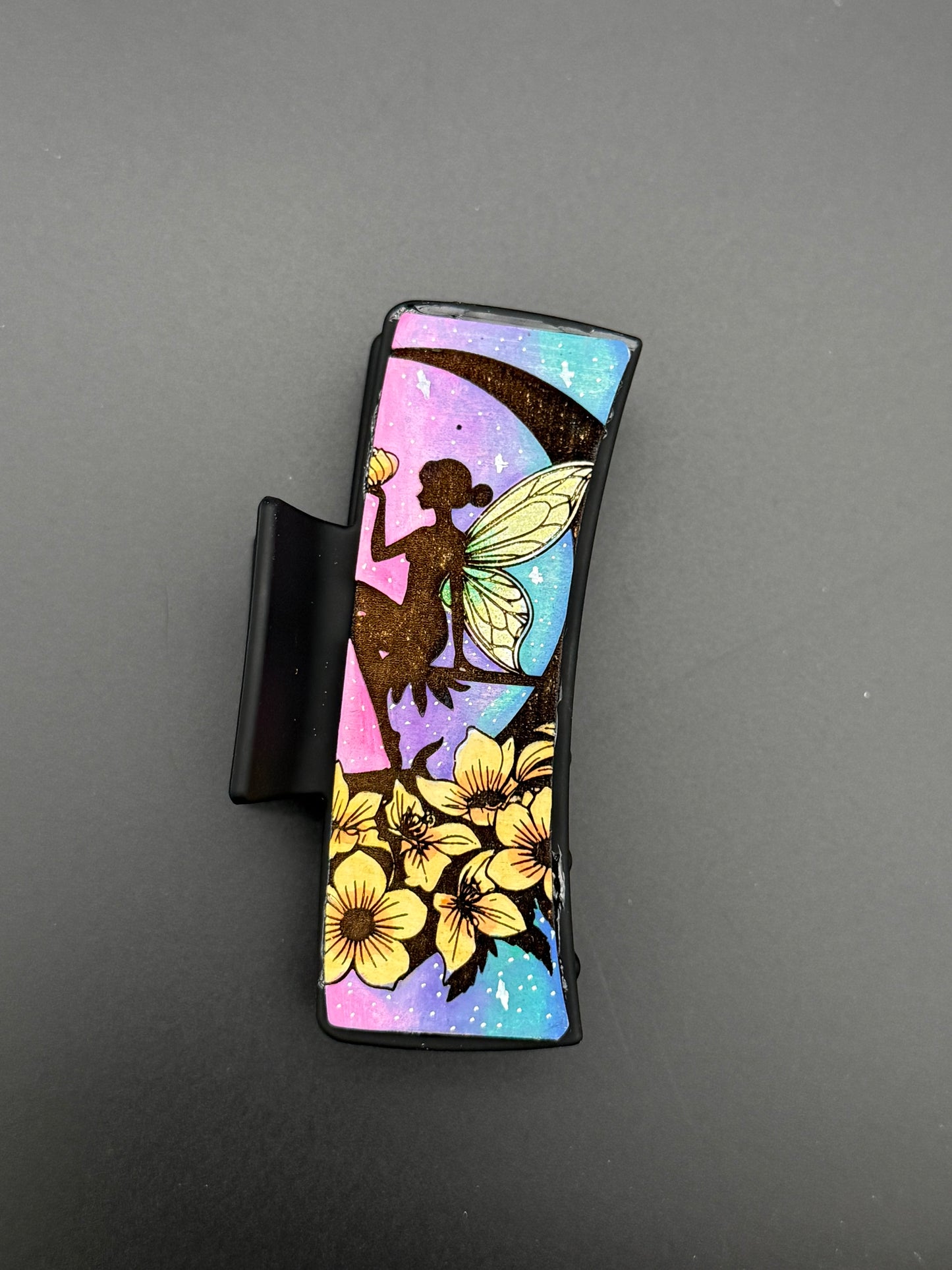 Night Fairy Hair Clip - 4"