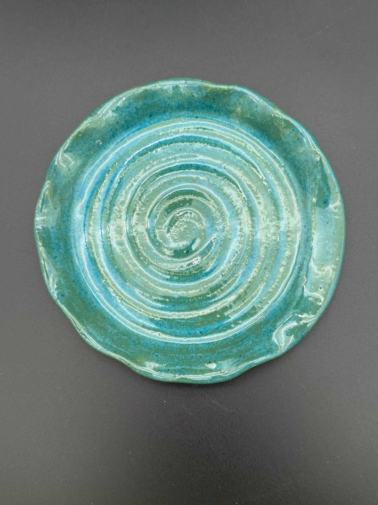 Turquoise Blue Spoon Rest