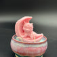 Pink Drift Dragon Candle