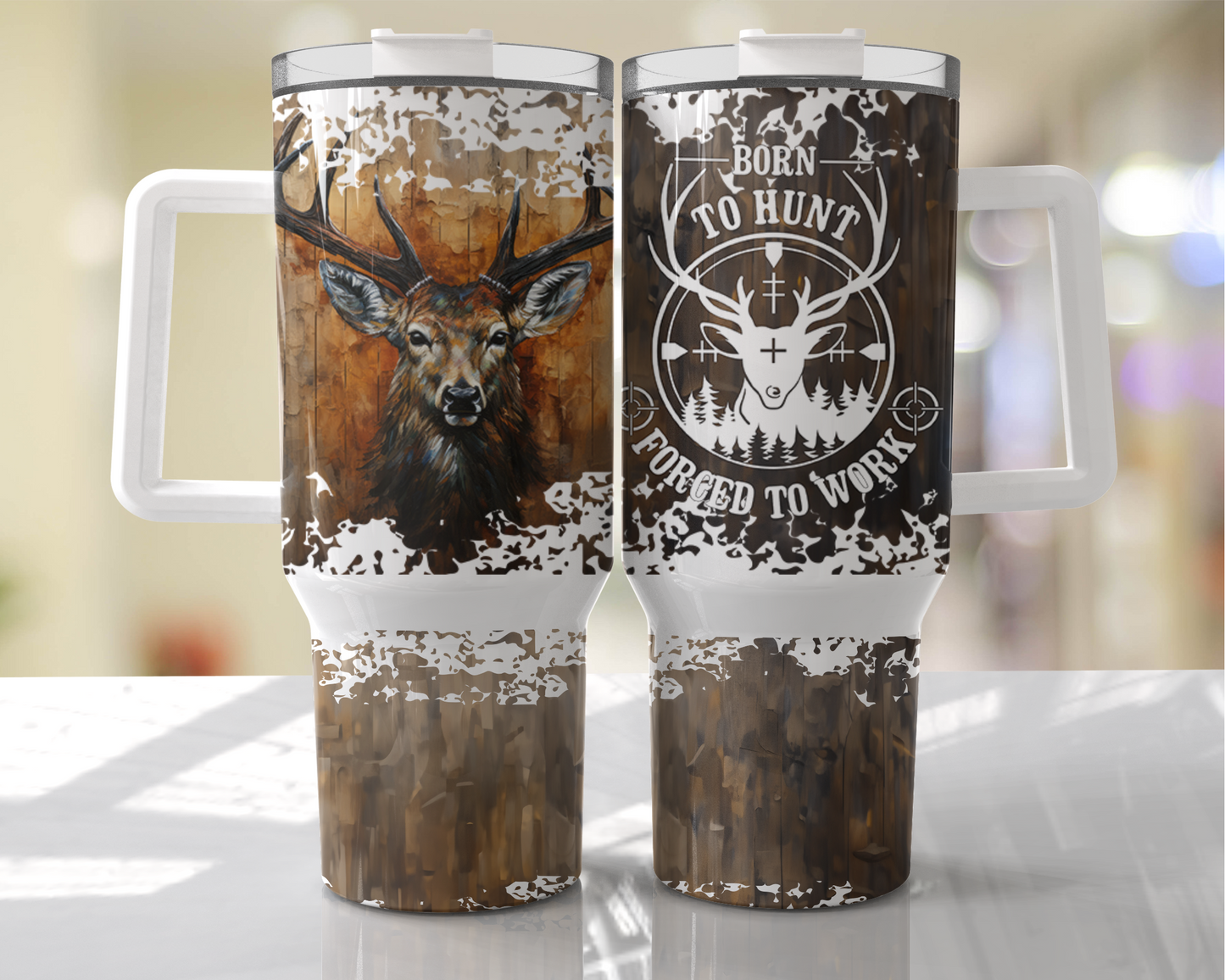 40 oz Hunter Tumbler
