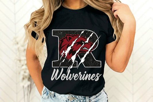 Riverton R Scratch Tee