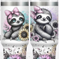 40 oz Sloth with Sunflowers Tumbler