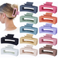 Crystal Moon Flower Hair Clip - Large
