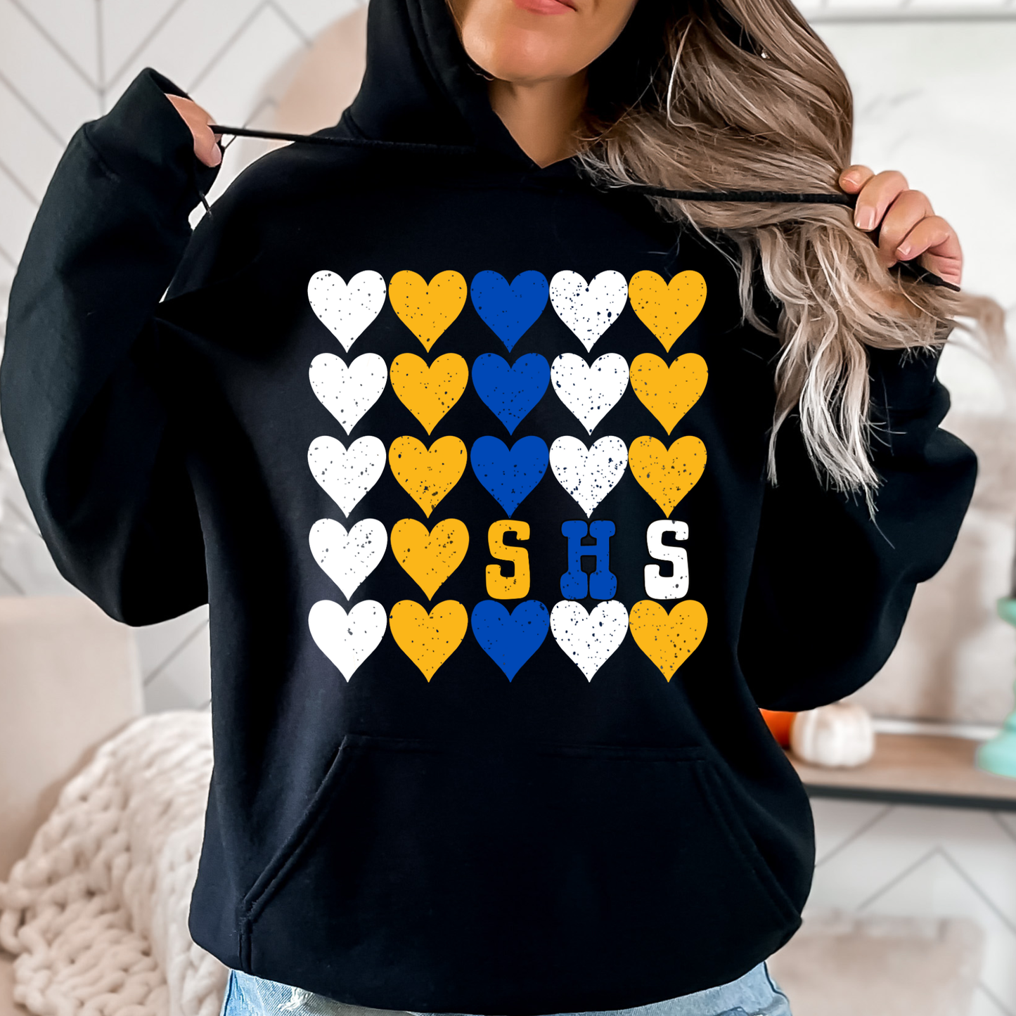 Shoshoni SHS Hearts Design