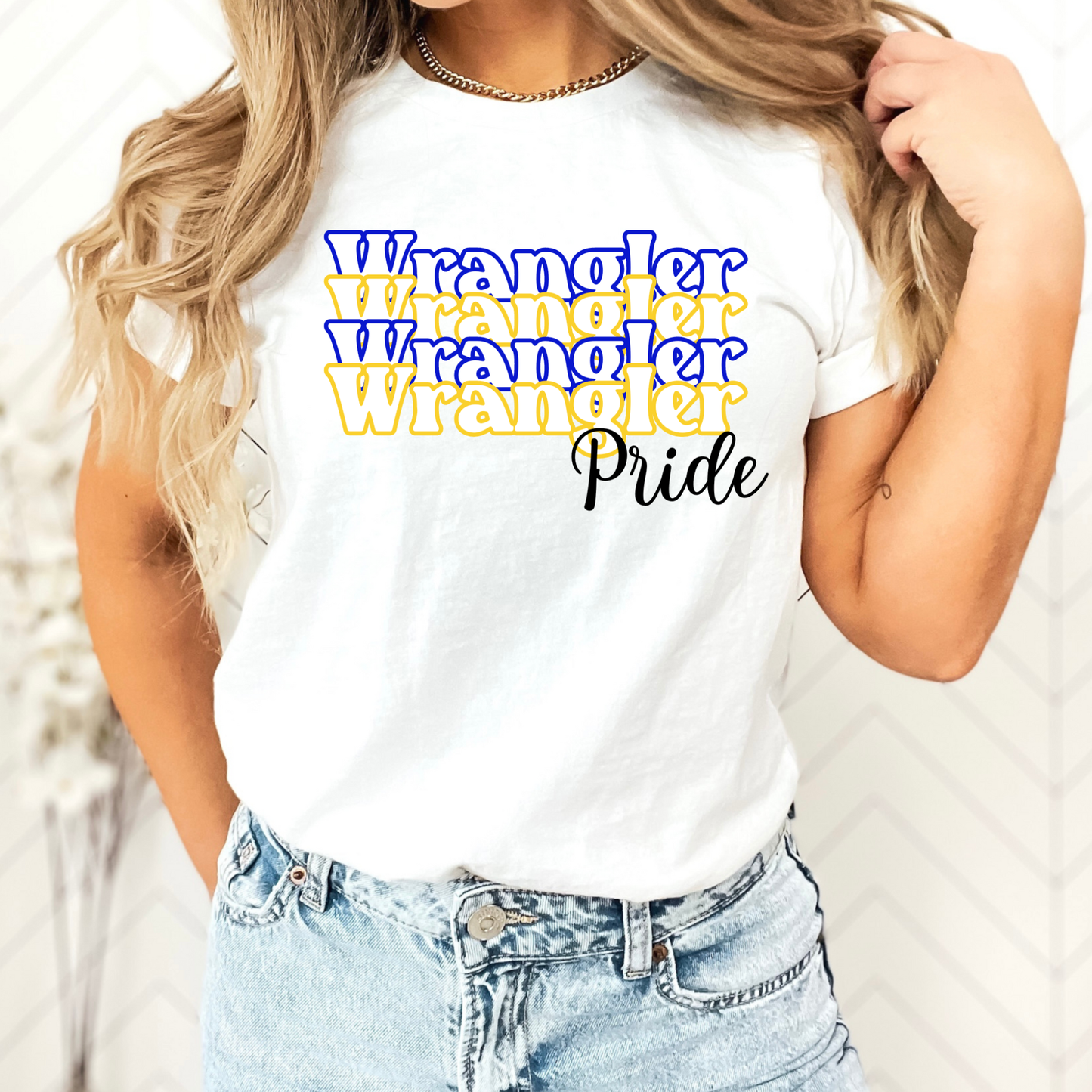 Shoshoni Wrangler Pride Stacked