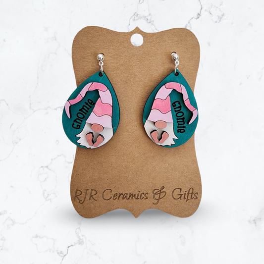 Pink Gnomie Earrings