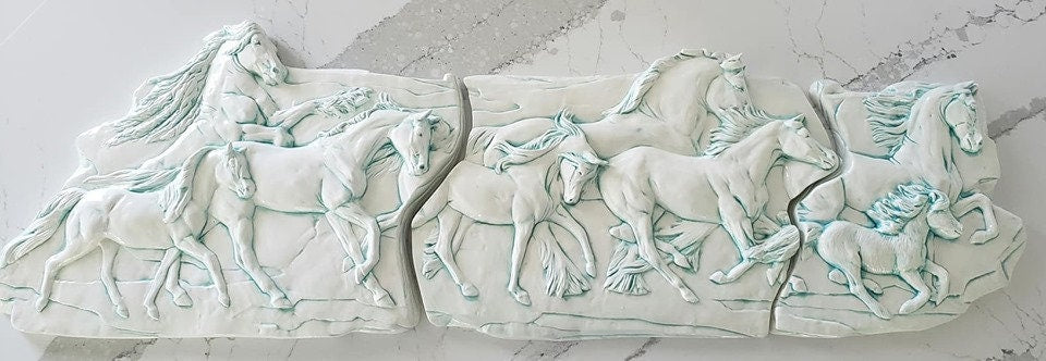 Custom Horse Frieze
