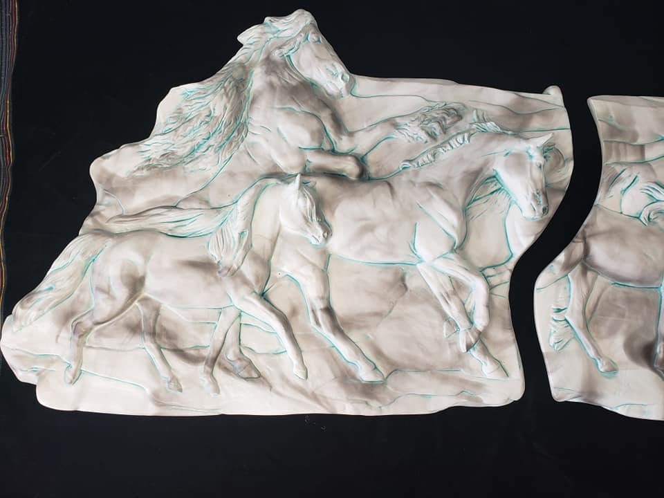 Custom Horse Frieze