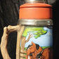 Handpainted Clydesdale Beer Stein with Real Fired on White Gold